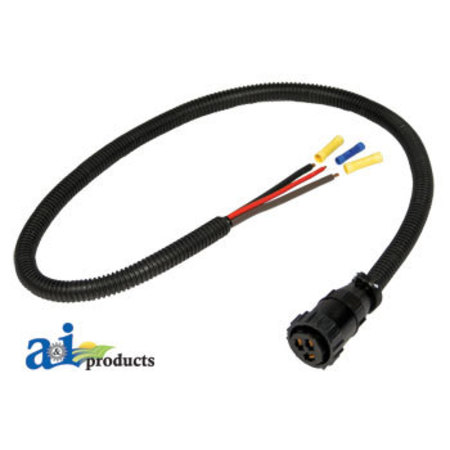 A & I PRODUCTS Auxiliary Power Cord, 3 Pin 9" x7" x2" A-AP459